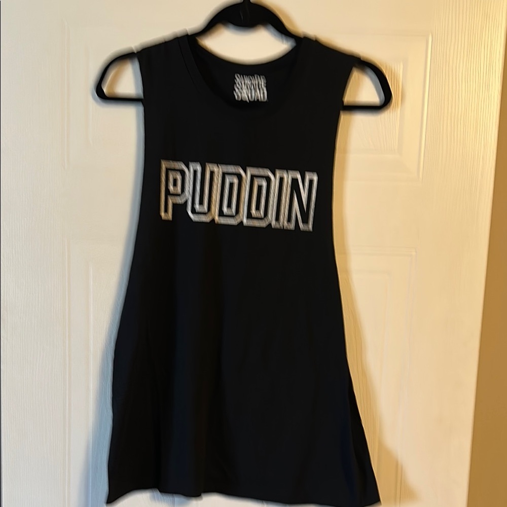 Black Puddin Sleeveless Top